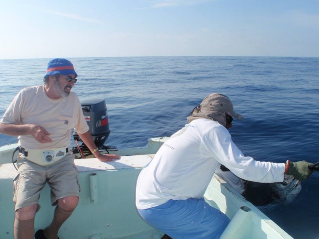  Fishing with professionals 